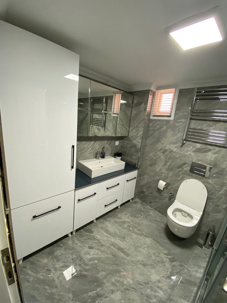 Özlüce banyo tadilatı